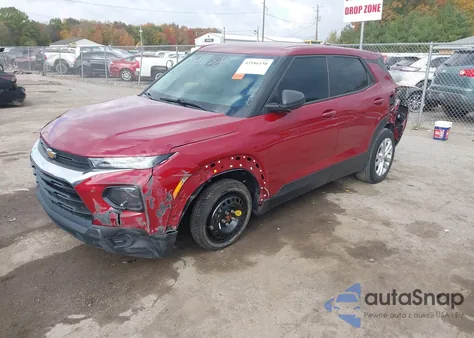 2021 Chevrolet Trailblazer Fwd Ls from USA, damaged, VIN KL79MMS23MB026262